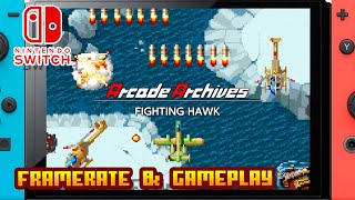 Arcade Archives FIGHTING HAWK  Nintendo Switch  Framerate amp Gameplay [upl. by Winters78]