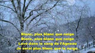 BLANC PLUS BLANC QUE NEIGE 0001 [upl. by Hgielek]