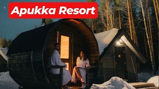 Apukka Resort  Tour  Apukka Resort  Glass Igloos Hotel [upl. by Raddie]