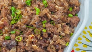 Sisig  How to Cook Filipino Pork Sisig  Panlasang Pinoy [upl. by Rivers]