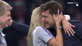 Pochettino in tears Incredible scenes as Spurs reach Champions League final [upl. by Ytiak]