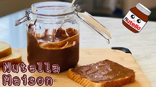 LA MEILLEURE RECETTE DU NUTELLA MAISON Pâte à tartiner chocolat noisettes facile Deli Cuisine [upl. by Inanuah]