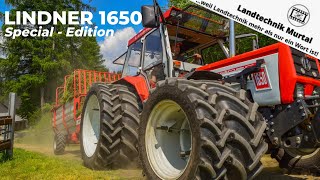 DAS Bergbauern  SPECIAL Lindner 1650 TURBO im 2 Frühling  Landtechnik Murtal [upl. by Raymonds]