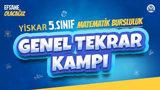 5Sınıf Matematik Bursluluk Sınavı Genel Tekrar 📝2024 [upl. by Ayihsa312]