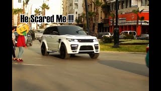 The Loudest SVR Ever  Range Rover SVR Mansory  Start up amp Hard Acceleration Part2 [upl. by Ahel]