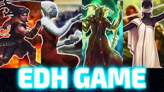 Chainer vs Varina vs Klothys vs TymnaTana EDHCommander Magic The Gathering Gameplay 2021 [upl. by Tova]