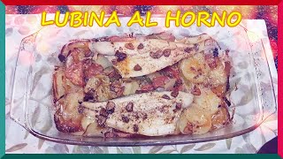 LUBINA AL HORNO CON MAJADO DE AJOS Y PIMENTÓN DE LA VERA ¡RECETA EXQUISITA ¡Y SUGERENCIA NAVIDEÑA [upl. by Larina324]