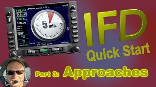 Avidyne IFD Tutorial  3 Approaches [upl. by Ardnasac886]