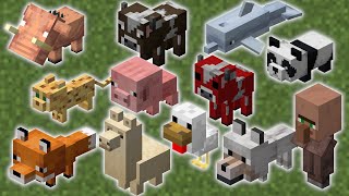 How To Breed ALL Mobs In Minecraft  The Ultimate Breeding Guide [upl. by Eidas364]