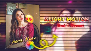 Subhanallah  Ae Inspired Xml Preset  New Alight Motion xml preset by ​⁠TheEditz663 [upl. by Arvad]