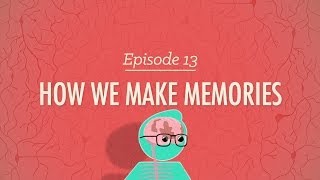 How We Make Memories Crash Course Psychology 13 [upl. by Damalas118]