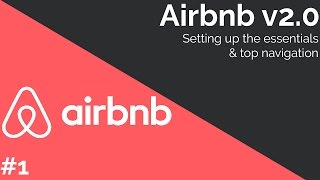 Airbnb v20  How to make a website like Airbnb PART 1  CodingTuts [upl. by Concha]