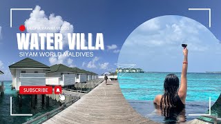 Our Wow Inclusive Package at Siyam World Maldives  Water villa with slide  Medha Rawat Vlogs [upl. by Eseyt]