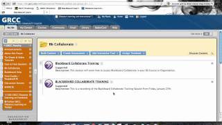 Blackboard Collaborate Accessing amp Sharing Recordings [upl. by Margaret]