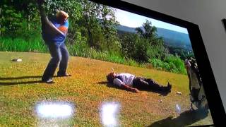 John Daly hits driver off David Fehertys face [upl. by Pinsky]