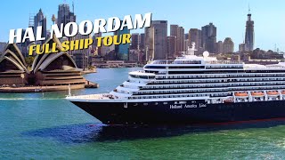 HAL Noordam  Full Ship Tour amp Review 4K  All Public Spaces  Holland America Line [upl. by Anaz]