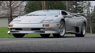 1999 Lamborghini Diablo SV Replica DampR Replicars Kirban Customs Inc [upl. by Kataway]