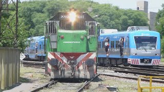 VIDEO INÉDITO 5 de 23 Locomotora GM GT22 9093 de FerroCentral en Haedo al torno Km 1 LSM [upl. by O'Gowan]