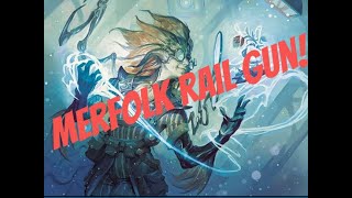 Merfolk Rail GunInfinite Merfolk ComboMKMSTANDARDMTG Arena [upl. by Einahpit57]