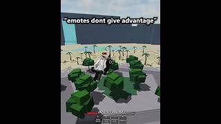 cool emote tricks tsb roblox tsbthestrongestbattlegrounds [upl. by Durer]