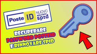 Come RECUPERARE PASSWORD POSTEID e RINNOVARE SPID 🔑 [upl. by Ainek]