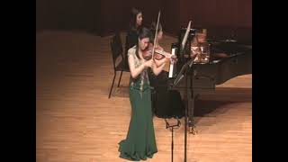 Leclair Violin Sonata in D Op 9 No 3 Tombeau Sungmin Yoo Violin 르클레르 바이올린 소나타 3번 Op9 in D장조 [upl. by Inalej]