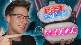 New Beat Saber Quest 3 Quest 2 amp Quest Pro Modding Tutorial [upl. by Etnaid]