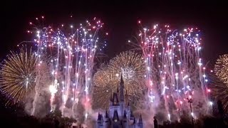 Disneys Celebrate America  A Fourth of July Concert in the Sky Fireworks Walt Disney World 4th [upl. by Gunilla]