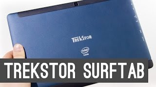 TrekStor SurfTab wintron 116 WindowsTablet im Hands On  Deutsch [upl. by Neville111]