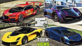 5 Rare Cars Secret Location Gta 5 Story Mode  Gamerfaiz [upl. by Ecinnej951]