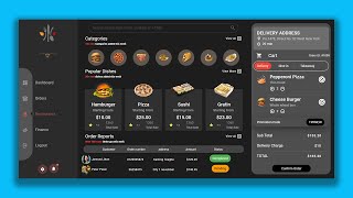 Vue 3  Vuetify 3 POS Restaurant Food Ordering Dashboard UI Design  HTML  CSS  Javascript  vue [upl. by Ekusuy740]