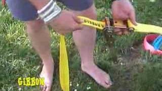 GIBBON SLACKLINE INSTRUCTIONS [upl. by Solegna396]