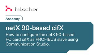 netX 90based cifX  Commissioning of netX 90based cifX as Profibus Slave [upl. by Ahsille]