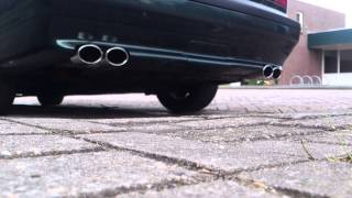 BMW e38 muffler delete 728i [upl. by Hale]