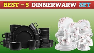 Top 5 Best Dinnerware Set 2023 [upl. by Nordine]