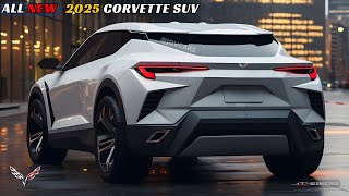 Unveiling All New 2025 Chevrolet Corvette SUV  Most Comfortable SUV Sports Car To Drive [upl. by Siuqcram]