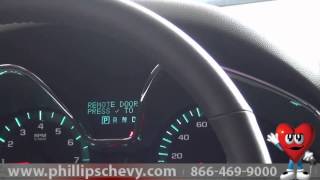 Phillips Chevrolet  2014 Chevy Traverse  Driver Information System  Chicago New Car Dealership [upl. by Atinna935]