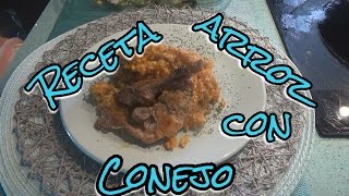 Receta arroz con conejo  Paella with rabbit  ArinuCosmetics [upl. by Ottie711]