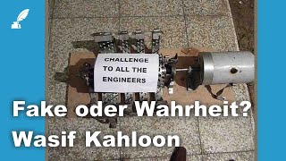 Wasif Kahloon Magnetmotor mit Generator für Freie Energie [upl. by Pros]