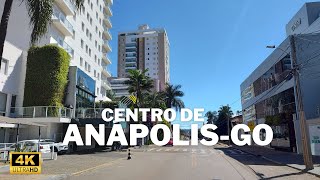 AnápolisGoiás l Centro e Bairro Jundiaí [upl. by Nylitsirk]