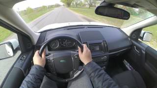 2015 Land Rover Freelander 2 22 TD4 4WD POV city and road testdrive [upl. by Eiuqnimod]