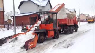 How The Russians Clear The Ways From Snow [upl. by Deonne]