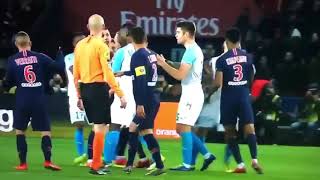 Kimpembe provoque et frappe Lucas Ocampos [upl. by Intihw643]