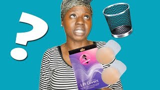 Reusable Silicone Lift CoversPasties Review OMG [upl. by Suzetta]