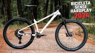 Lançamento Bicicleta Sense Hardplay 275 Shimano Cues [upl. by Orlando462]