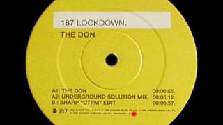 The Don  187 Lockdown  EastWest Side A1 [upl. by Dimitry53]