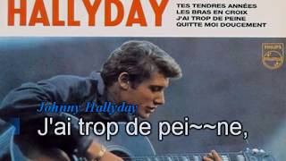 Johnny HallydayJai trop de peine GV1962 [upl. by Luthanen]