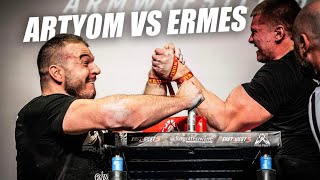 Ermes Gasparini vs Artyom Morozov  East vs West Left Hand Superheavyweight World Title Match [upl. by Merrielle]