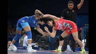 Vinesh Phogat vs Yui Susaki  Full Match  Paris 2024 Olympics vineshphogat wrestling olympics [upl. by Eelek]