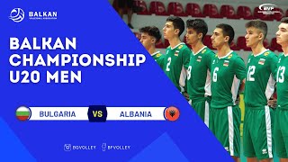 Bulgaria  Albania Balkan Championship U20 Men [upl. by Annabel]